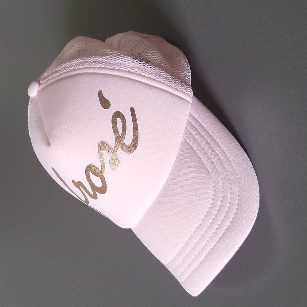 Express Pink Cap Mesh Back